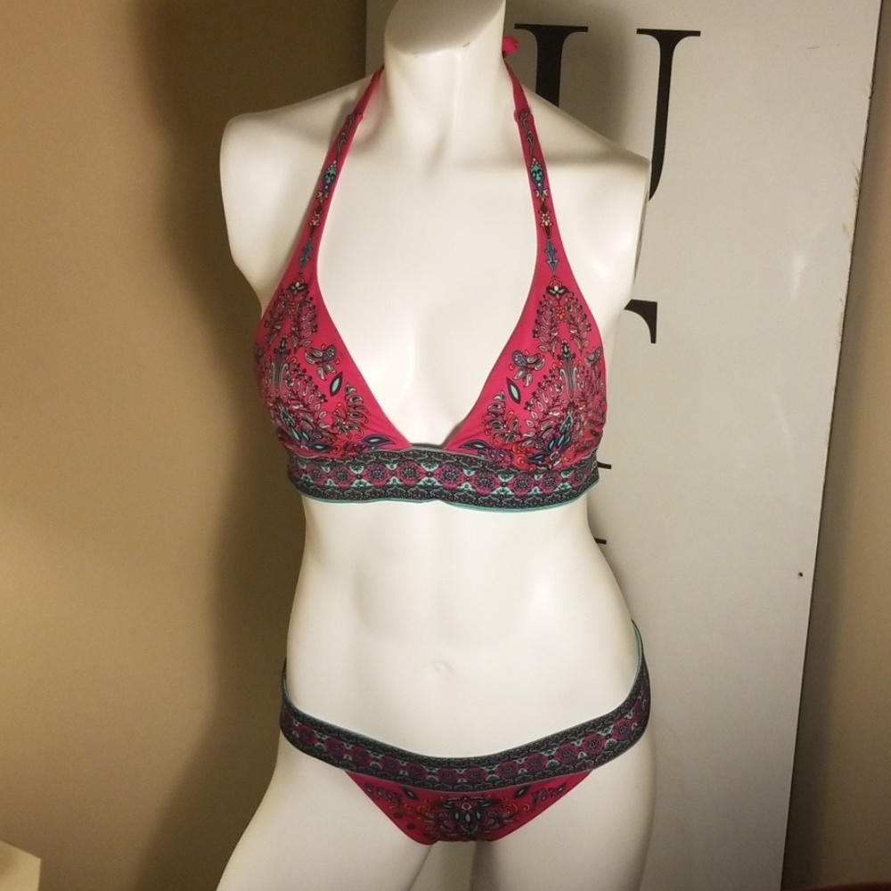 Victoria's Secret Bikini Pink Boho